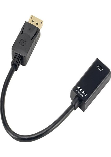 Mini Dısplayport'tan Hdmı'ya 4K Destekli Aktif Çevirici Dönüştürücü Adaptör Kablo Mini Dp To HDMI