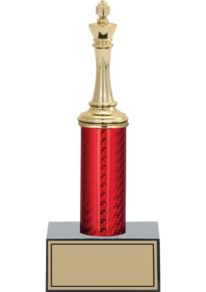 Satranç Figürlü Kupa-Okul Kupası-Ödül Kupası-Turnuva Kupası 24 cm