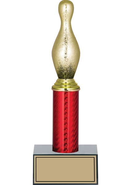 Bowling Pin Figürlü Kupa-Ödül Kupası-Turnuva Kupası 28 cm