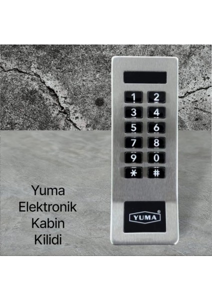 Elektronik Şifreli Kabin Kilidi