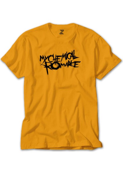 My Chemical Romance Logo Symbol Sarı Tişört