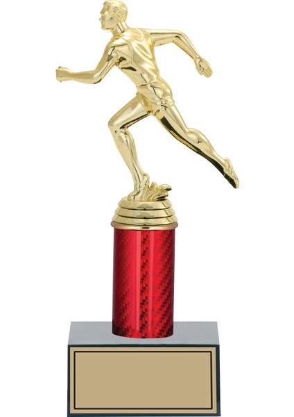 Atletizm Erkek Figürlü Kupa-Okul Kupası-Ödül Kupası-Turnuva Kupası 26 cm