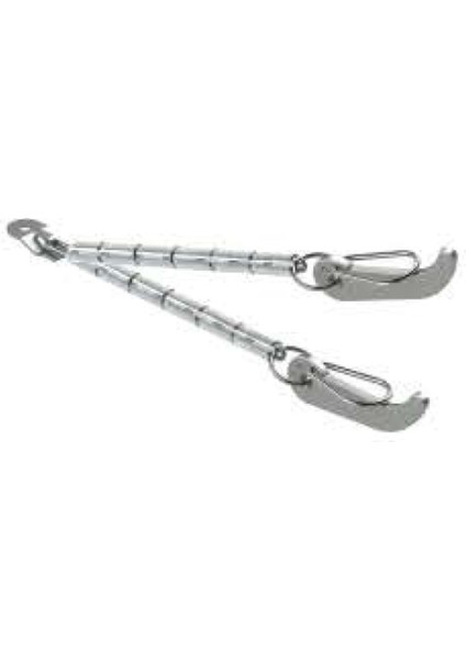 Çiftli Zincirli Kilitli Çivi - 10'lu Paket