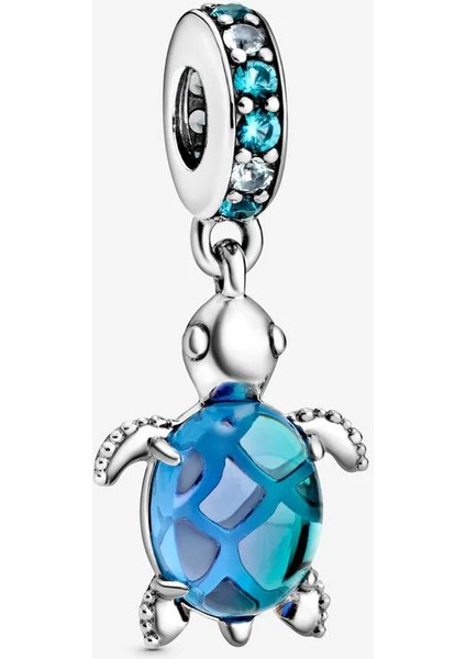 Murano Camı Denizi Kaplumbağası Charm 798939C01