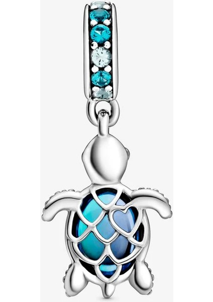 Murano Camı Denizi Kaplumbağası Charm 798939C01
