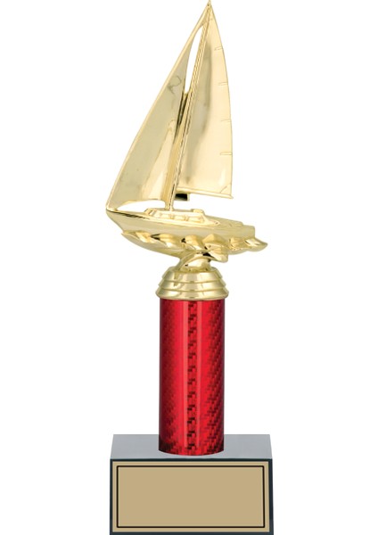 Yelken Figürlü Kupa-Ödül Kupası-Turnuva Kupası 30 cm