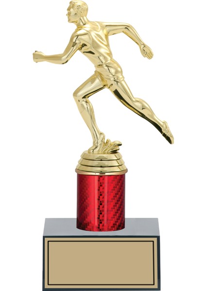 Atletizm Erkek Figürlü Kupa-Okul Kupası-Ödül Kupası-Turnuva Kupası 23 cm