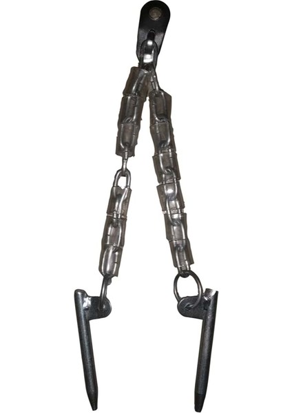 Çift Yuvarlak Zincirli Çivi - 10'lu Paket