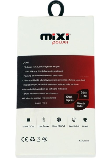 iPhone 15 Pro Max Uyumlu Yüksek Kapasiteli Batarya