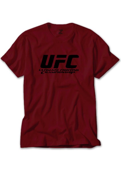 Ufc Logo Ultimate Championship Kırmızı Tişört