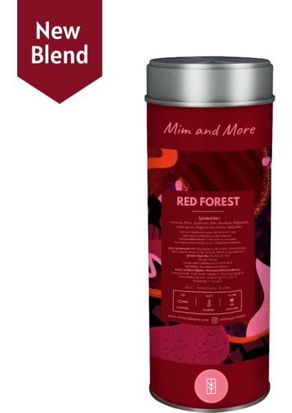 Kırmızı Meyveli Hibiskus Çayı 50 gr