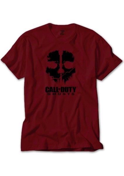 Call Of Duty Black Ghosts Kırmızı Tişört