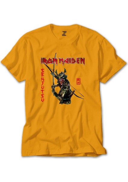 Iron Maiden Senjutsu Sarı Tişört