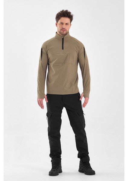 Erkek Outdoor Sporlikra Kumaş Taktik Sweat Spor Tactical Sivit fiyatları