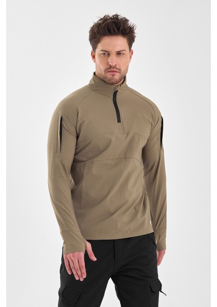 Erkek Outdoor Sporlikra Kumaş Taktik Sweat Spor Tactical Sivit modelleri