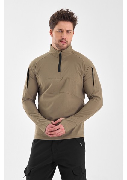 Erkek Outdoor Sporlikra Kumaş Taktik Sweat Spor Tactical Sivit fırsatları