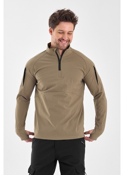 Erkek Outdoor Sporlikra Kumaş Taktik Sweat Spor Tactical Sivit indirimleri