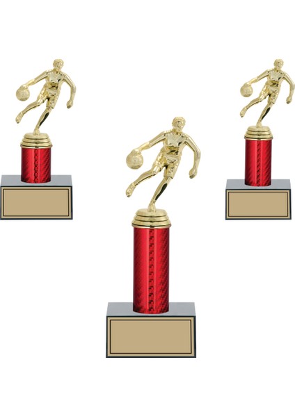 Basketbol Kadın Figürlü Kupa Takımı-Ödül Kupası-Turnuva Kupası-Kupa Seti 3'lü Takım