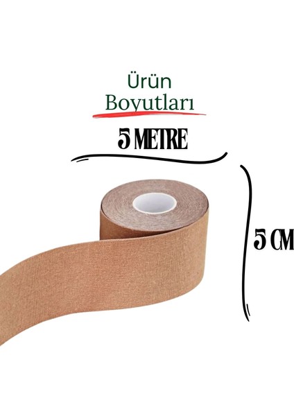 Agrı Bandı Bel Diz Omuz Boyun Sırt Bacak Agrı Bandı Yüksek Kalite Kinezyo Bant Kutulu