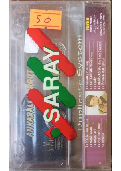 Ankaralı Turgut Tutku Açılmamış Jelatininde Kaset