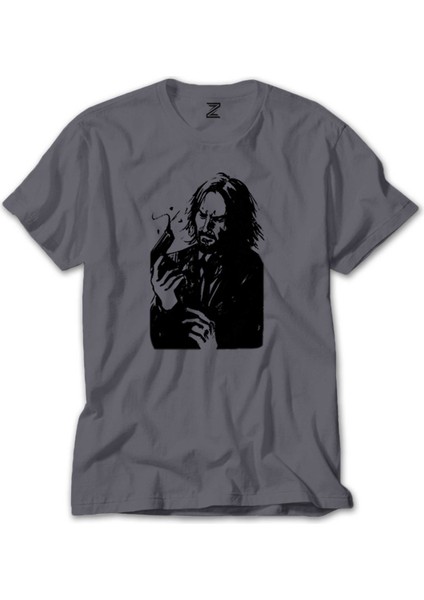 John Wick Chapter 4 Guns Gri Tişört