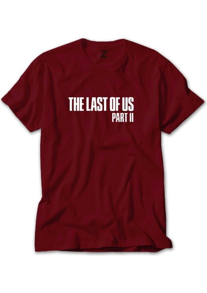 The Last Of Us 2 Text Kırmızı Tişört