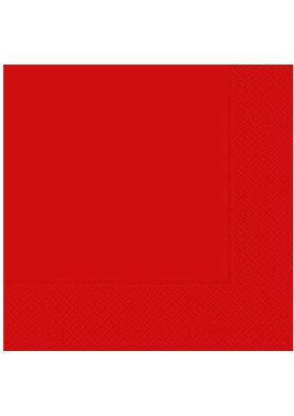 Kırmızı Peçete 16'lı