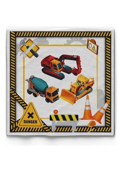 Inşaat Temalı Peçete 16'lı