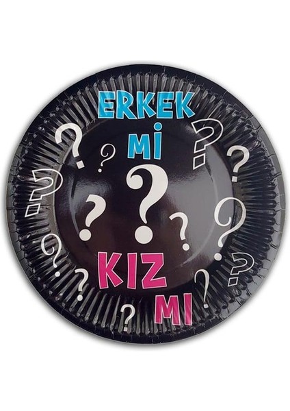 Cinsiyet Belirleme Partisi Karton Tabak 8'li