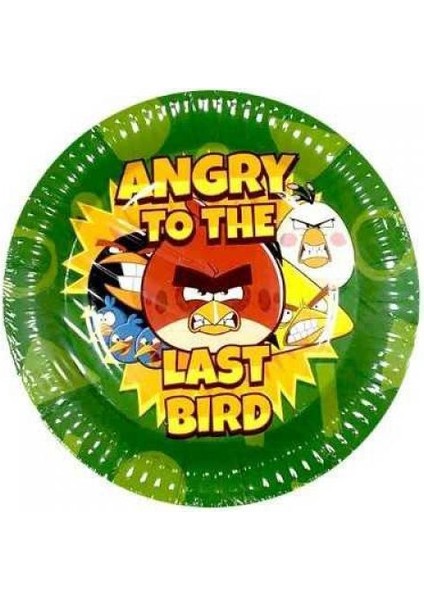 Angry Birds Karton Tabak 8'li