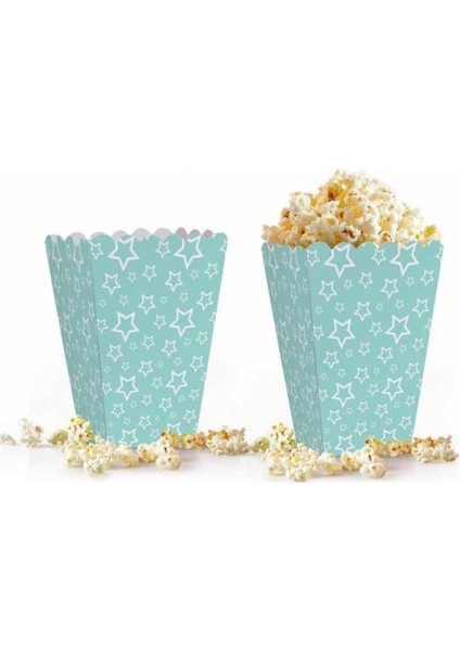 Su Yeşili Yıldızlı Mısır Kutusu 10'lu