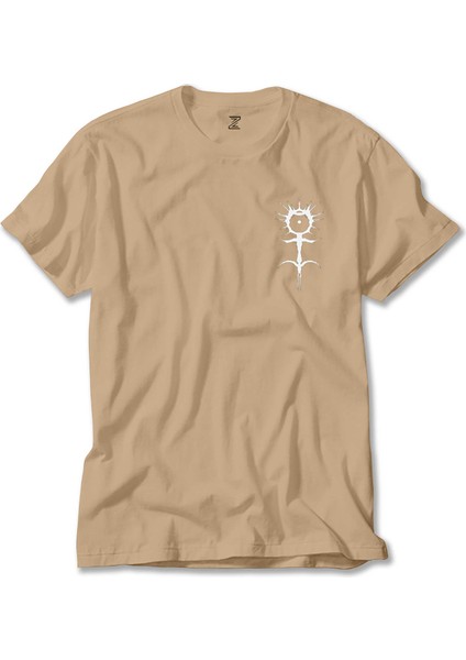 Ghostemane Logo Krem Tişört