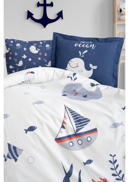 Ranforce Bebek Nevresim Takımı - Dolphin