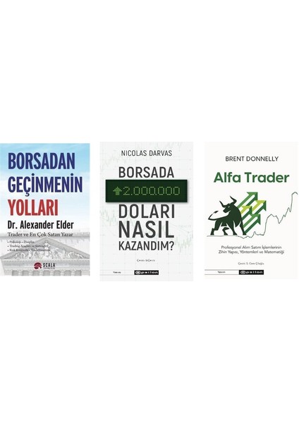 Borsadan Gecınmenın Yolları / Borsada 2.000 000 Doları Nasıl Kazandım / Alfa Trader / 3 Set