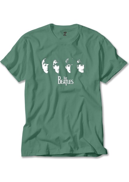 The Beatles Meet The Beatles! Yeşil Tişört