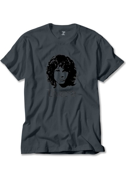 The Doors Jim Morrison Silhouette Füme Tişört