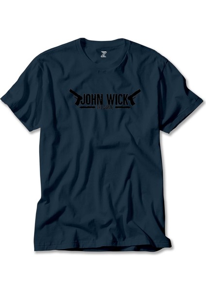 John Wick The Game Lacivert Tişört