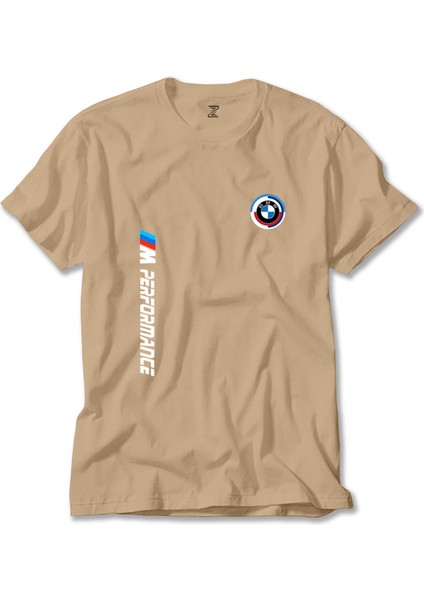 Bmw Performance New Krem Tişört