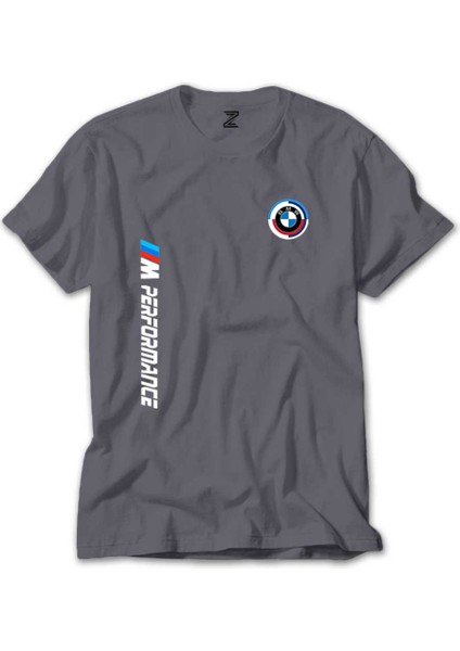 Bmw Performance New Gri Tişört