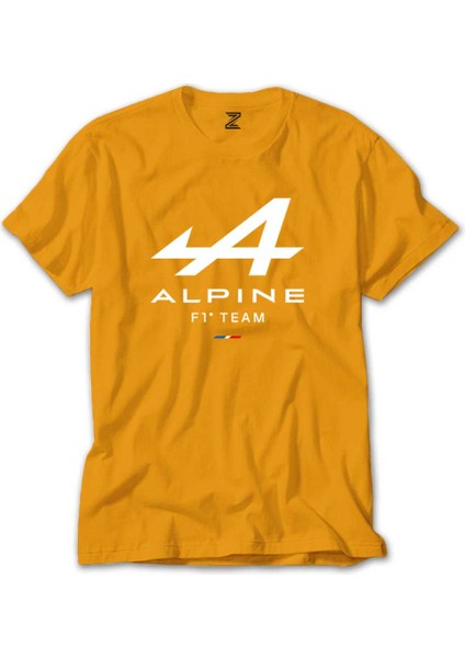 Alpine F1 Sarı Tişört