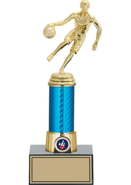 Basketbol Kadın Figürlü Kupa-Okul Kupası-Ödül Kupası-Turnuva Kupası 28 cm