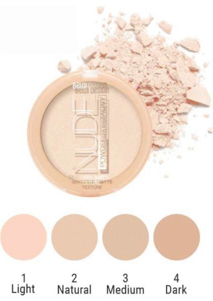Nude Harmony Toz Pudra No:3 Medium modelleri