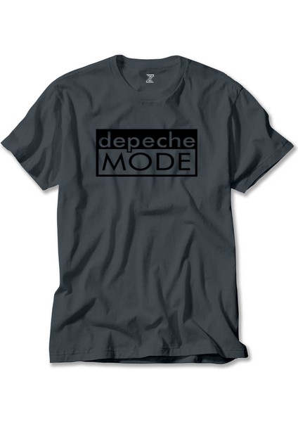 Depeche Mode Text Füme Tişört
