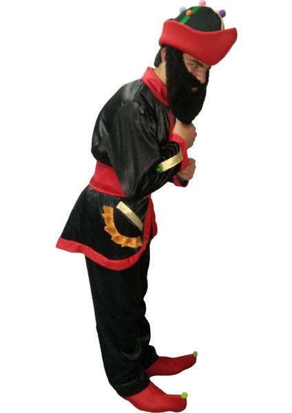 Yetişkin Hacivat Kostümü Lüks modelleri