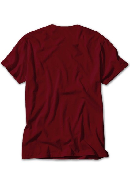 Slipknot Logo Text Kırmızı Tişört