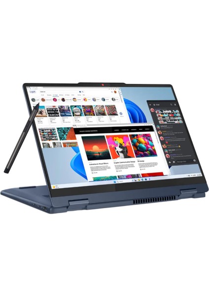 Ideapad Slim 5 Intel Core İ5-13420H 16GB 512GB SSD 14" Fhd (Dokunmatik) Wuxga IPS Windows 11 Home 83KX004FTR - Lenovo Çanta WZ03