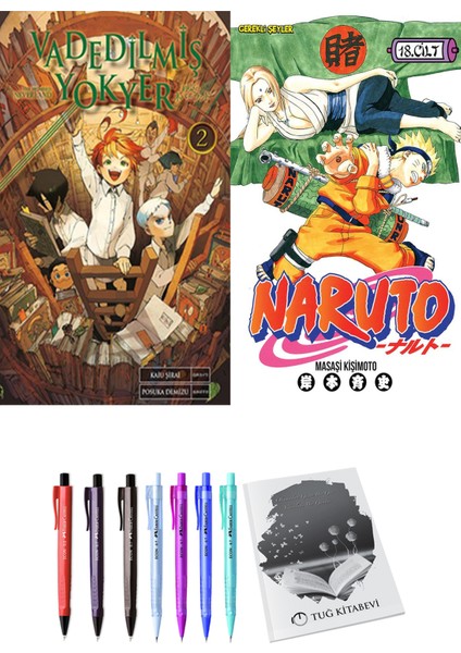 Vadedilmiş Yokyer 2 ve Naruto 18 2li Set