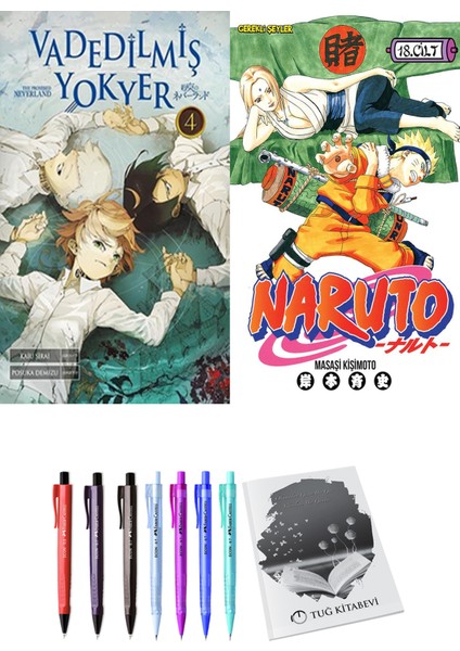 Vadedilmiş Yokyer 4 ve Naruto 18 2li Set