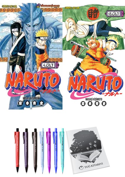 Naruto 4 ve Naruto 18 2li Set
