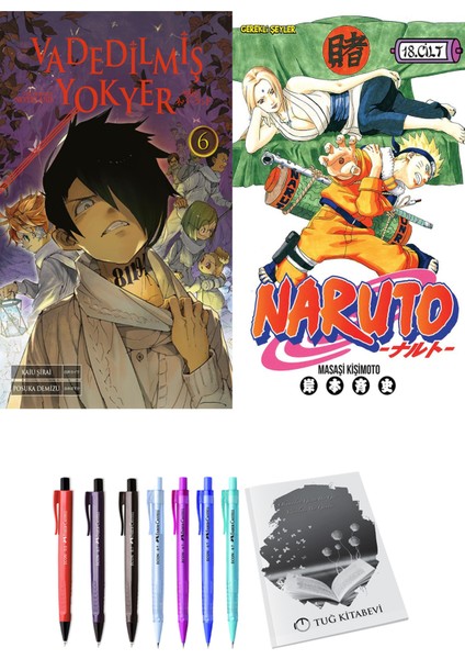Vadedilmiş Yokyer 6 ve Naruto 18 2li Set